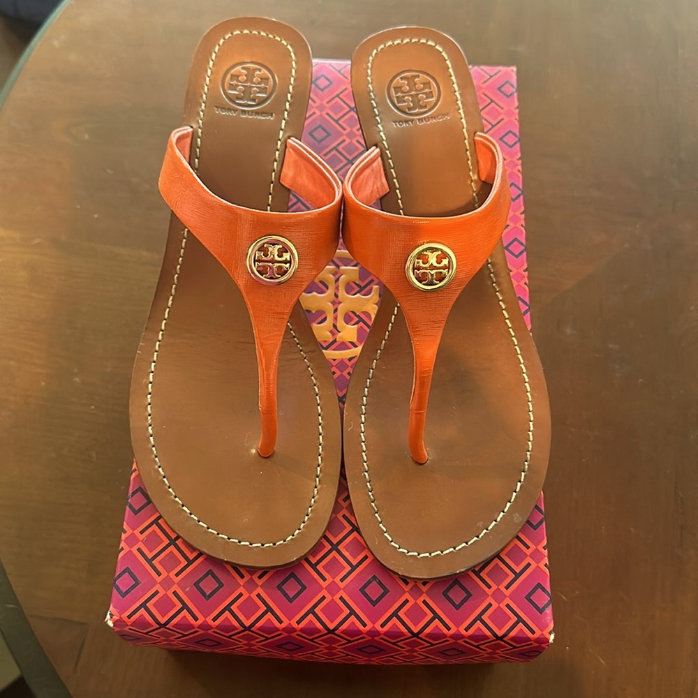Tory Burch wedge Thongs